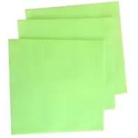 Pack4Food24 1950 Tissue Servietten Napkins Hellgrün 33x33cm 1/4 Falz (auf 16,5x16,5cm) P/P Soft Premium 2-lagig