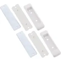 InLine Slatwall Befestigungskit, für Tischhalterung Panel, 2er Set