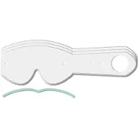 Pro grip Abreißvisier, Mod.18, 7er Pack, inklusive