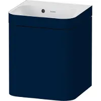 Duravit Möbelwaschtisch-Unterschrank Happy D.2 Plus 40x36cm, 1 T, An li, o. HL, blau s-matt