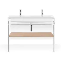 Duravit HP4849O71710000 Metallkonsole bdst. m. HD2 Plus