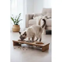 Paws & Whiskers Petite Feast 4 Pet Food Bowl
