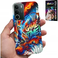 Inny producent Hülle für Realme C71 4G - Basketball, NBA, Game Time, inklusive Schutzglas