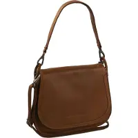 The Chesterfield Brand Umhängetasche Schultertasche Jakarta Shoulderbag Cognac braun