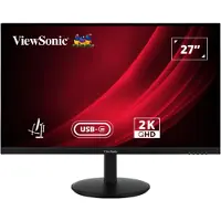 Viewsonic VG Series VG2709-2K-MHDU-2, 68,6 cm (27"), 2560 x 1440 Pixel, Quad HD, LED, 4 ms, Schwarz
