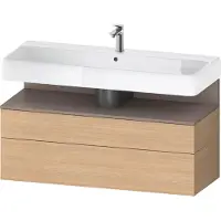 Duravit Waschtischunterschrank Qatego 119x47x59cm, ba m/E N, 1 Kast, m B