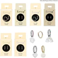Depesche Creolen Kinder Schmuck Gold Rosa Express Yourself Trend