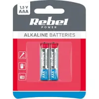 Rebel Vipow AAA R03 R3 Alkaline-Batterien