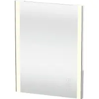 Duravit Lichtspiegel XSquare 60x80x3,3cm, 25 W, LED, chrom
