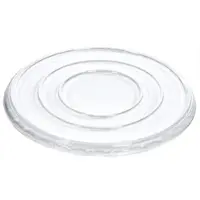 Papstar Starpak 300 Deckel für Salatschalen, R-PET rund Ø 18 cm · 1,5 cm klar