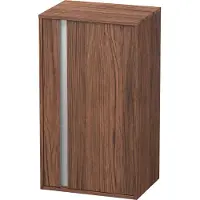 Duravit Halbhochschrank Ketho 50x36x88cm, Tür rechts, nussbaum dunkel