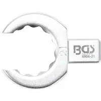 Bgs Einsteck-Ringschlüssel offen 21 mm Aufnahme 9 x 12 mm