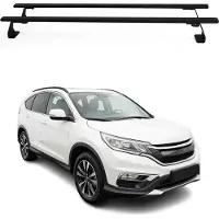 Omtec Dachträger Grundtäger für Honda CR-V mk4 2012-2016 75kg Stahl Schwarz 2 tlg