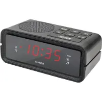Technisat DIGICLOCK 2 | Kompaktes UKW Uhrenradio mit Schlummer & Dual-Weckzeit