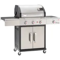 Landmann 27970 Gasgrill Triton 3.1 maxX - 120 cm - Edelstahl