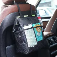 OEM Großes, wasserdichtes Auto-Organisations-System aus Oxford-Stoff mit iPad-/Tablet-Tasche und Abfallbehälter für den Rücksitz
