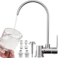OEM Umkehr-Osmose-Wasserhahn Edelstahl Kaltwasser