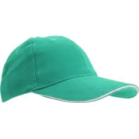 Sols Unisex Buffalo Baseballkappe (Türkis/Weiß)