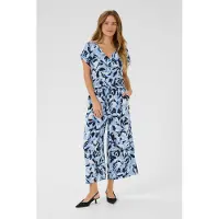Kaffe Overall Loose fit blue multi