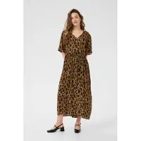 Kaffe Kleid KAjessi Loose fit leopard