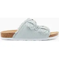 Graceland Tieffuß Pantolette Blau, Kinder, Größe: 35 - Tieffuß Pantolette Blau, Kinder, Größe: 35 - woman - Blau