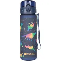 Mountain Warehouse - Wasserflasche für Kinder , Dinosaurus, Ohne BPA, 500ml (Marine)