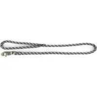 Martin sellier Halsband Hund Nylon 100 cm grau