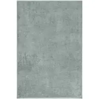 BETTWARENSHOP Handtuch Serie Premium Badetuch 100x150 cm | silber - grau