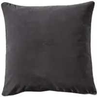 Pichler Dekokissenhülle Melva 51x51 cm | anthrazit - grau