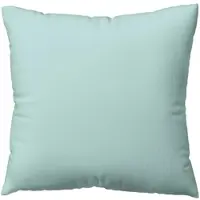 Schlafgut Woven Satin Bettwäsche Kissenbezug einzeln 40x40 cm | petrol-light - blau