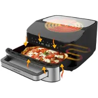 Cecotec Pizza&fry 7000 Heißluftfritteusen-ofen