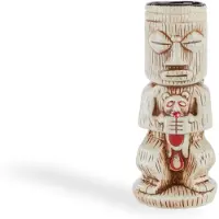 Barlife Tiki Becher Hila 500ml Keramik Natur