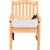 Teako Design Sitzauflage Outdoor 61x50 cm für Gartenstühle Creme