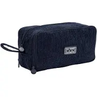 OEM Schultasche Corduroy Blau 3 Fach