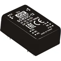 MEAN WELL MEANWELL SCW20C-05, DC DC-Wandler, 36-75V:+5V 4000mA 20W