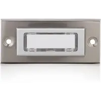 Byron DBW-21036 Universal-Klingelknopf aus Metall - 2-Draht-Installation