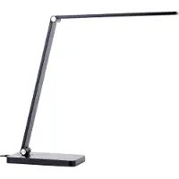 Brilliant Florence LED Tischleuchte 38cm 5W Schwarz USB, Wireless charging G60090/06
