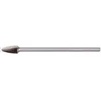 PFERD TOOLS Hartmetall Frässtift Rundbogen RBF Ø 12x25mm Schaft-Ø 6x150mm Z3P universal mittel kreuzverzahnt