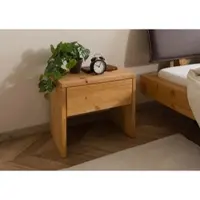 MASSIVMOEBEL24.DE Nachttisch Fichte 50x35x46 natur gebeizt / geölt FICHTELBERG #20