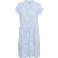 Kaffe Midikleid "Damen Kleid KAbeathe", Damen, Gr. 38, N-Gr, blau (windsurfer paisley print), Obermaterial: 100% Viskose LENZING ECOVERO CV LenzEcov., Kleider Midikleid