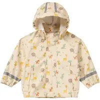 BORNINO HOME Lieblinge Regenjacke mit abnehmbarer Kapuze, beige | mehrfarbig, 74