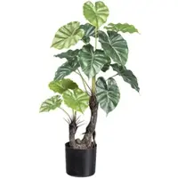 Creativ Green Künstliche Pflanze Taropflanze 70cm im Topf