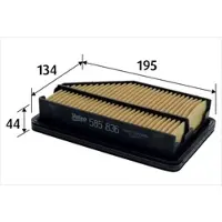 Valeo Luftfilter 585836