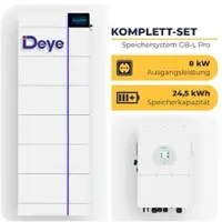 Deyee Toys SUN-8K-SG01HP3-EU-AM2 8 kW mit GB-L24-Pro 24,56 kWh | Hochvolt-Speichersystem | 3-phasig