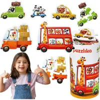 Cubika Puzzle - Fahrzeuge - 2+3+4+5+6 Teile