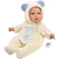 Llorens Soft Body Puppe Enzo Bär Anzug 42 cm