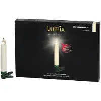 Krinner LUMIX SuperLight Elfenbein Erweiterung, Girlande, Elfenbein, Einfarbig, Weihnachten, IP44, Akku