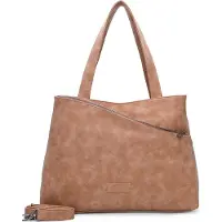 Fritzi aus Preußen Umhängetasche Schultertasche Sofy Twin04 Shopper Cognac braun