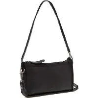 The Chesterfield Brand Leder Umhängetasche Tanner Shoulderbag Black schwarz