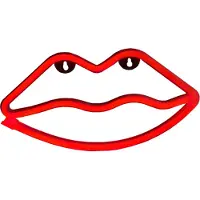 Forever Light Lips Dekoratives Led-licht